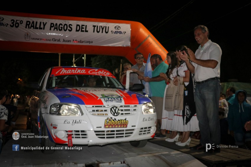 Rally Pagos del Tuy: la largada en fotos