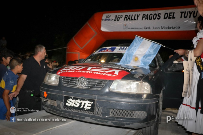 Rally Pagos del Tuy: la largada en fotos