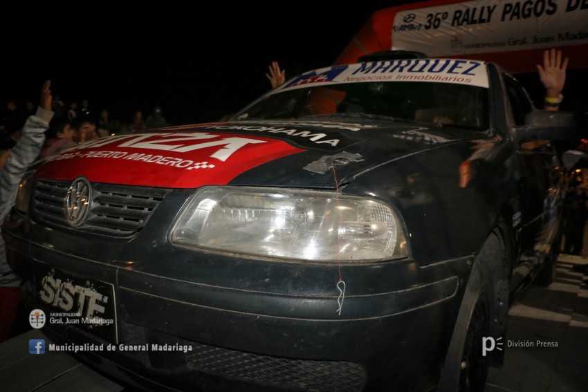Rally Pagos del Tuy: la largada en fotos