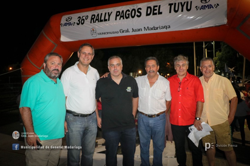 Rally Pagos del Tuy: la largada en fotos