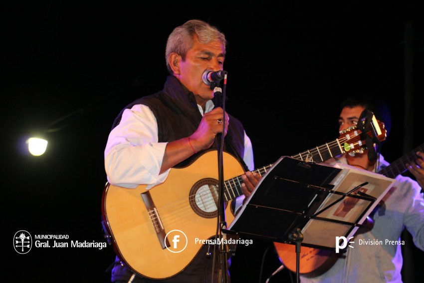 Los vecinos del barrio Belgrano tuvieron su noche de folclore