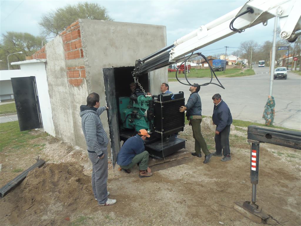 Nuevo grupo electrgeno