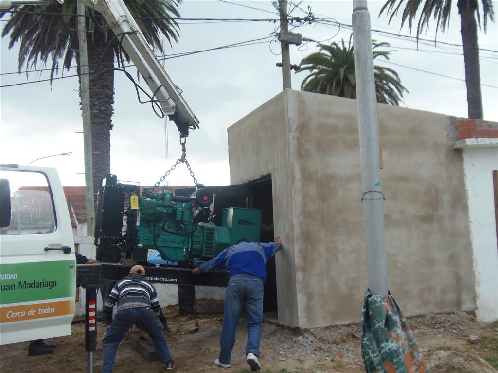 Nuevo grupo electrgeno