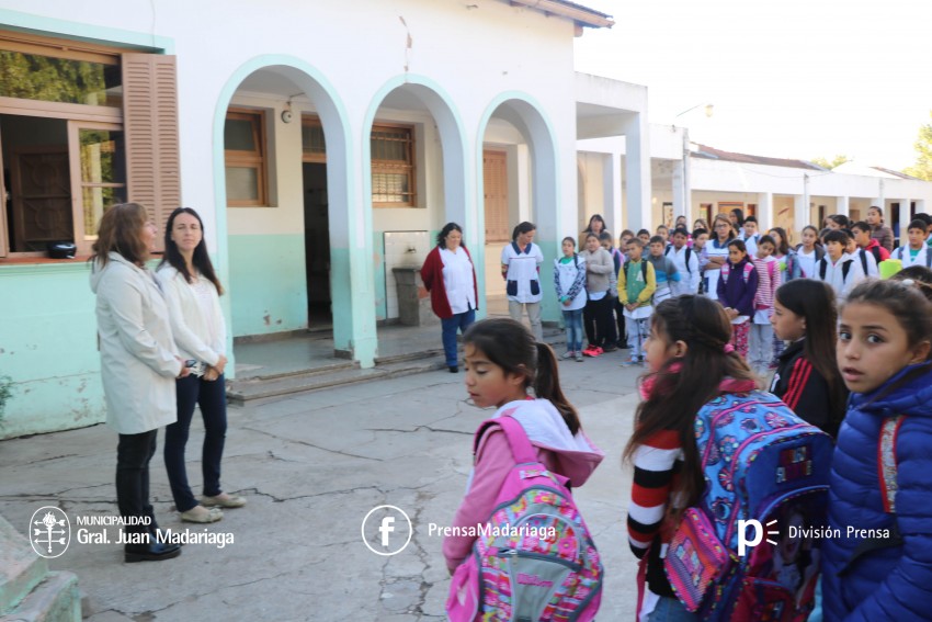 Se realiz el acto en la Escuela N 3 por la maana y se inaugurar un