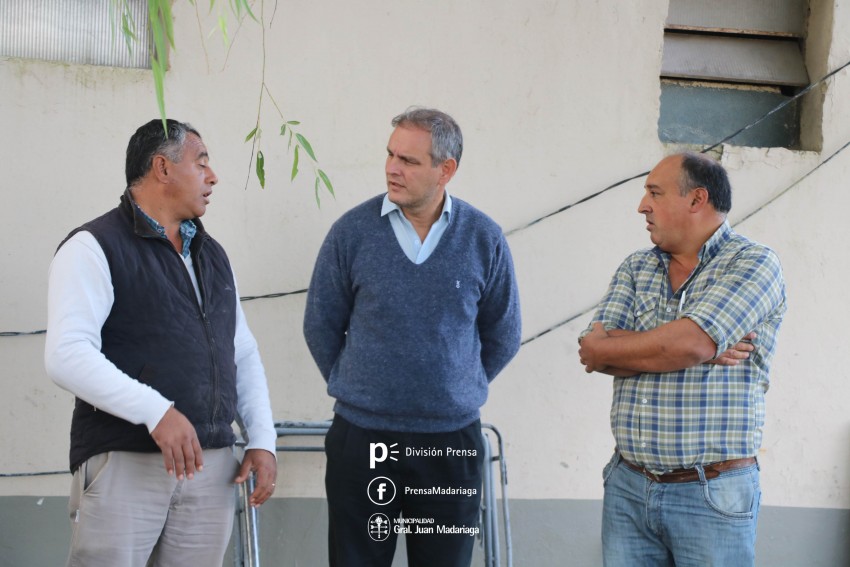 Trabajos de desages en Pellegrini y Calle 10