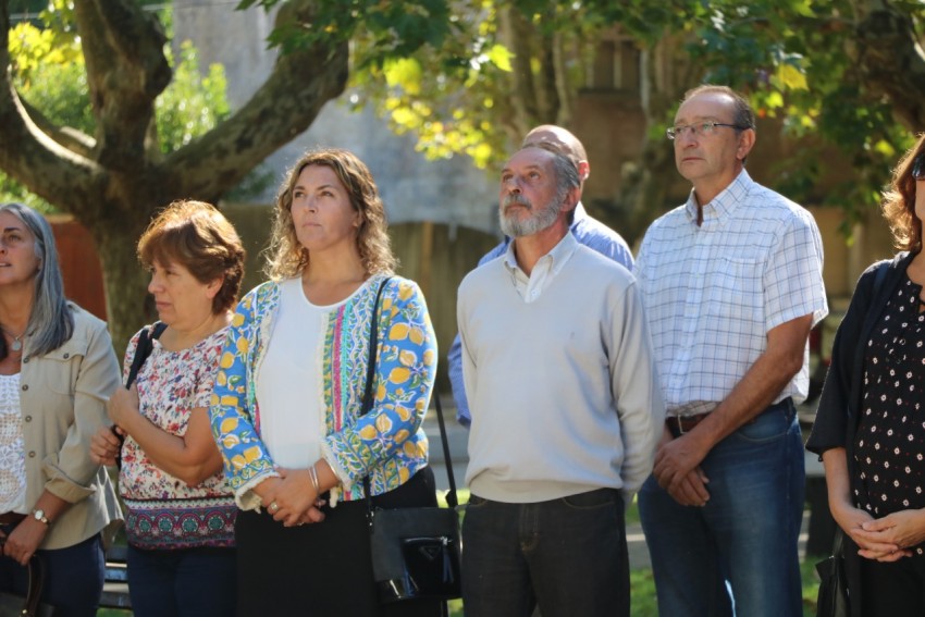 Autoridades conmemoraron el 24 de marzo con un acto en Plaza Madariaga