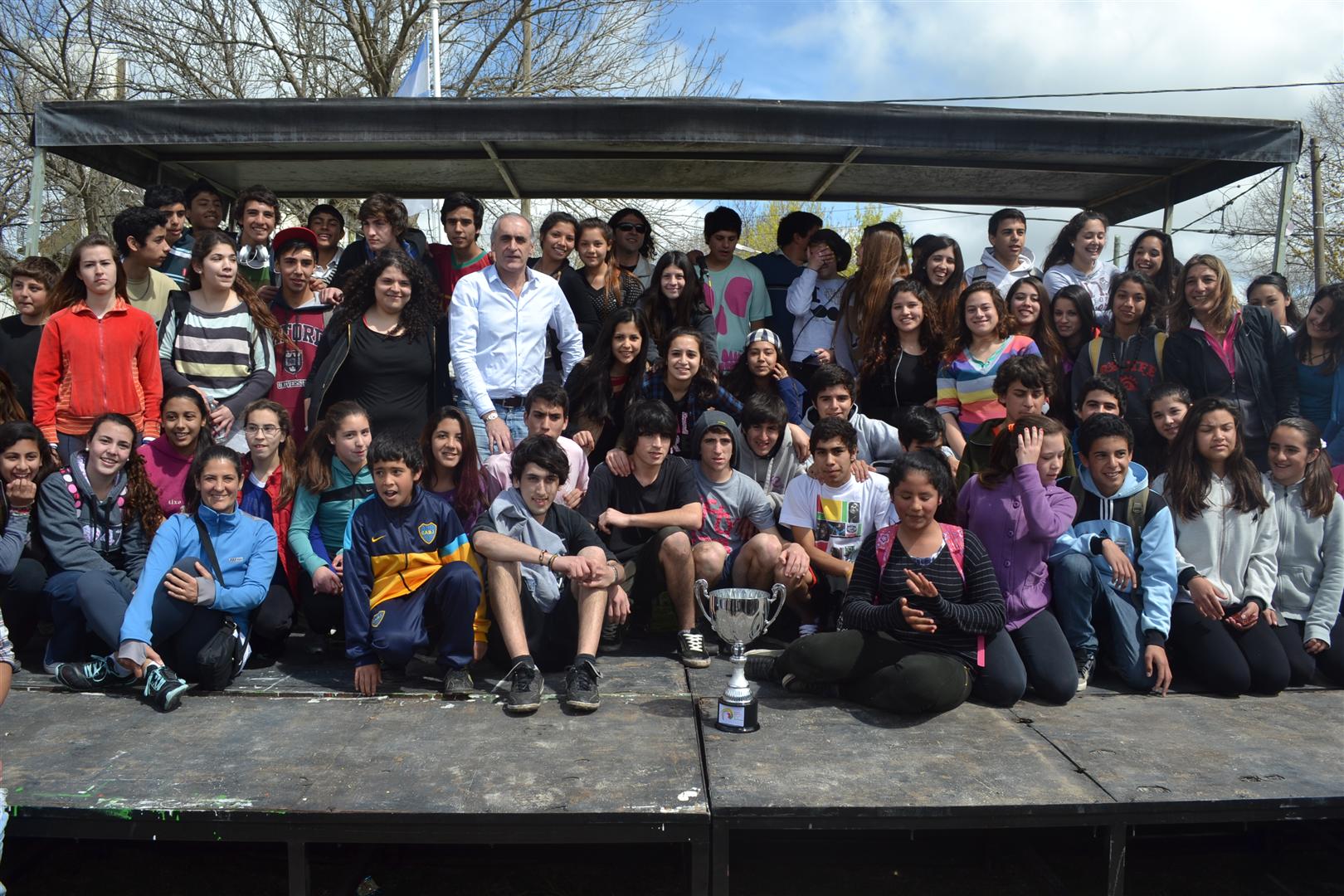 Popovich: �Para, por y gracias a los estudiantes�