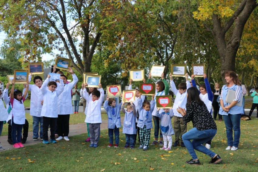 Con un emotivo acto recordaron a los veteranos y ca�dos en Malvinas