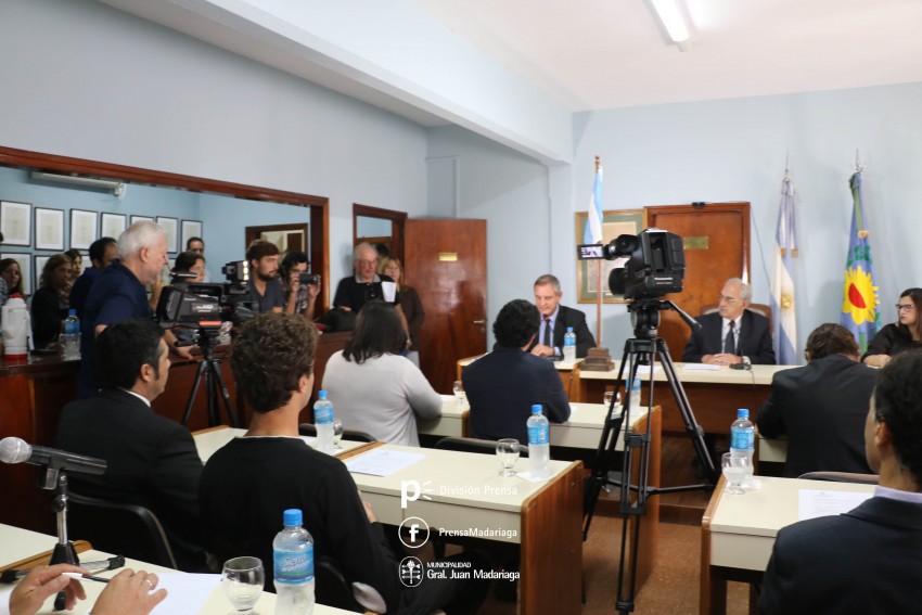 Santoro inaugur el periodo 2018 de sesiones ordinarias del HCD