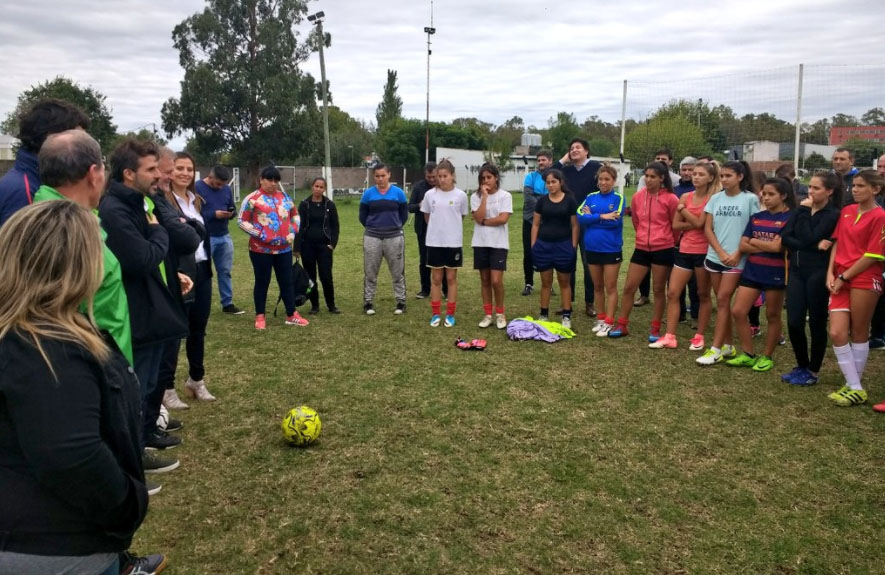 Delegacin de Madariaga particip del lanzamiento de los Juegos Bonaer