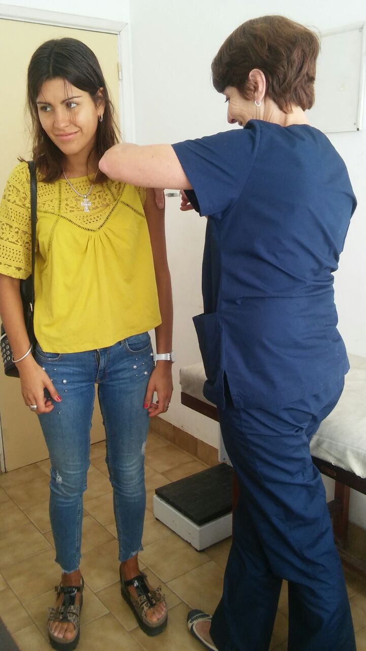 Exitosa Campaa de vacunacin antigripal en el barrio Norte