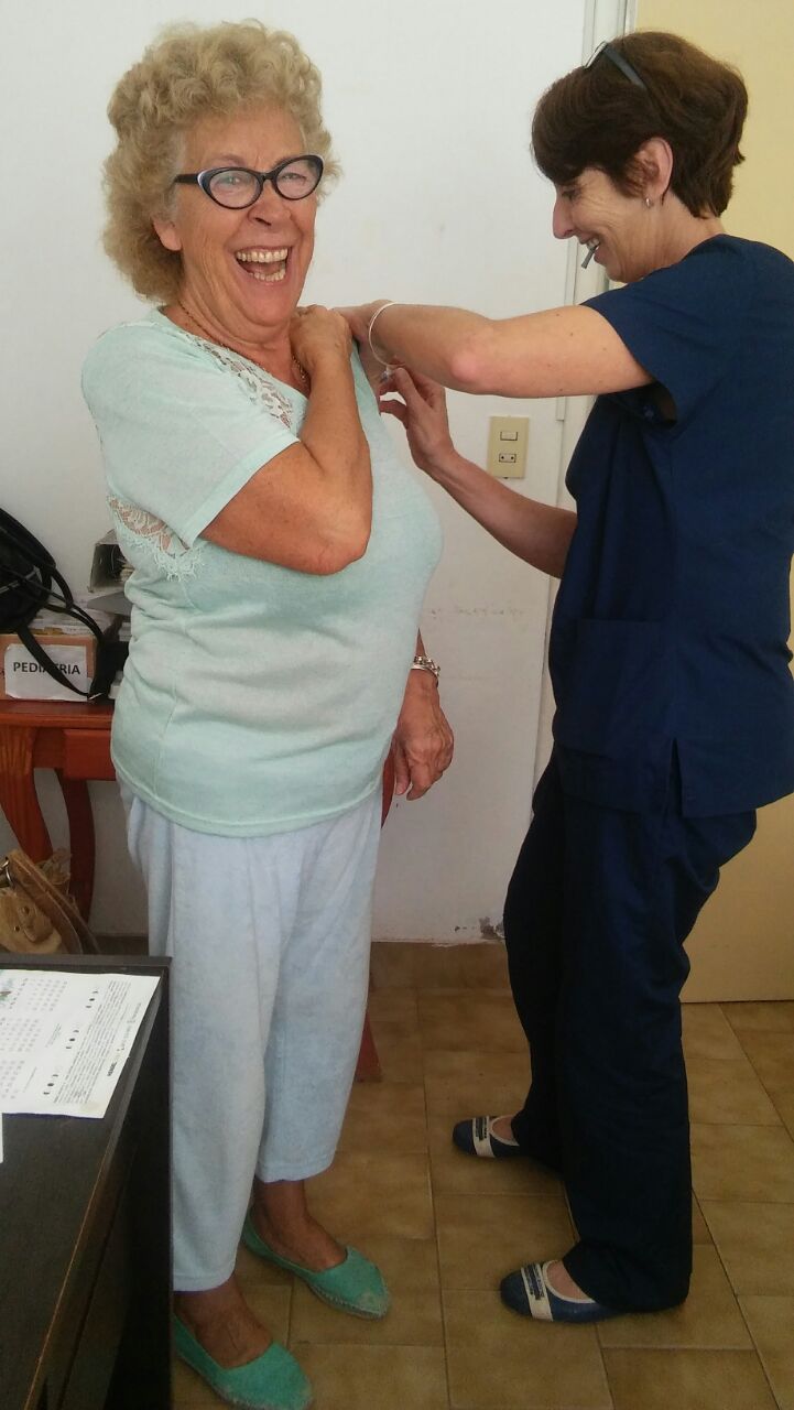 Exitosa Campaa de vacunacin antigripal en el barrio Norte