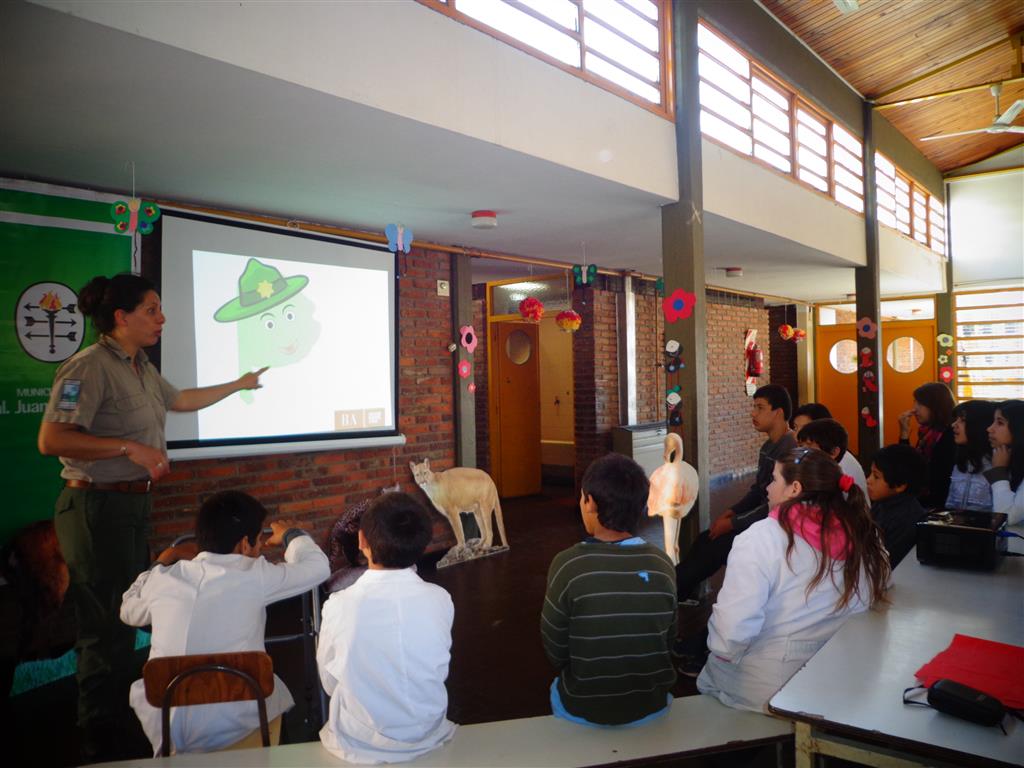 La reserva va la escuela