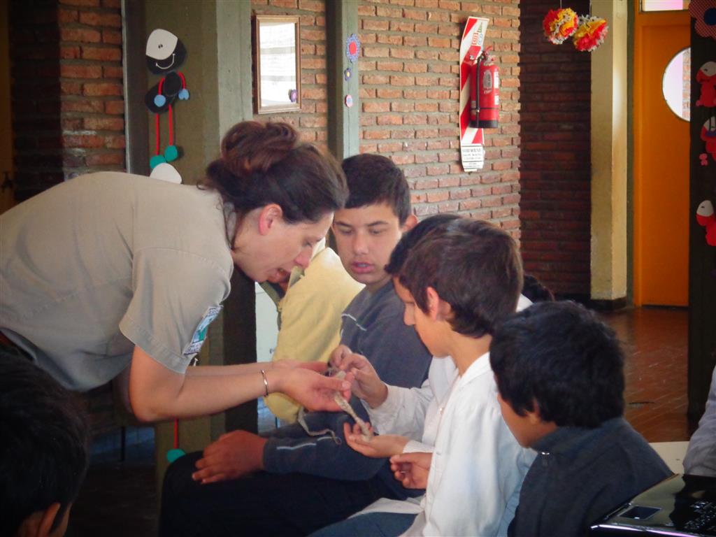 La reserva va la escuela