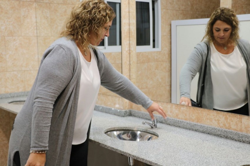 Quedaron inaugurados los vestuarios del Polideportivo y el Torneo Arge