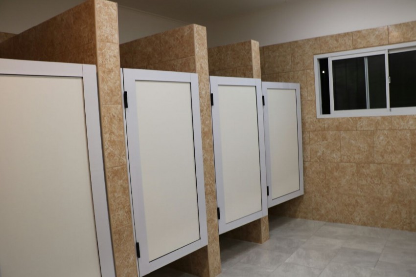 Quedaron inaugurados los vestuarios del Polideportivo y el Torneo Arge