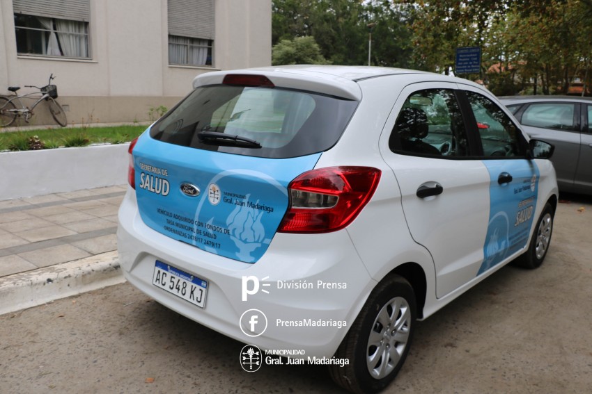 Lleg el nuevo auto para Salud destinado al traslado de pacientes