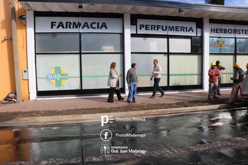 Amplan la calzada en Illia y Pellegrini