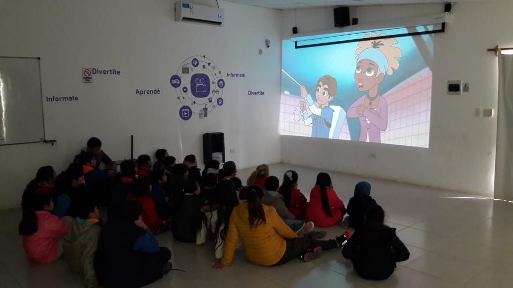 Alumnos del CEC 801 visitaron las instalaciones del Centro Integrador 