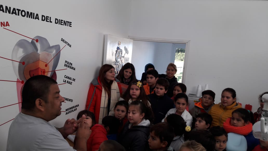 Alumnos del CEC 801 visitaron las instalaciones del Centro Integrador 