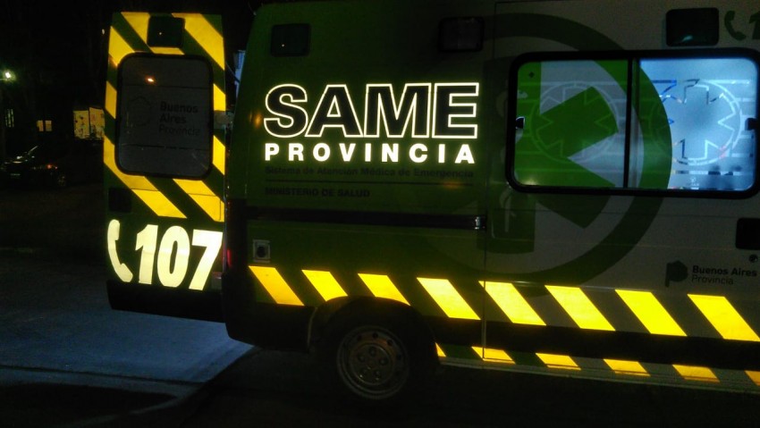 Una mujer result herida al protagonizar un accidente con su moto en Y