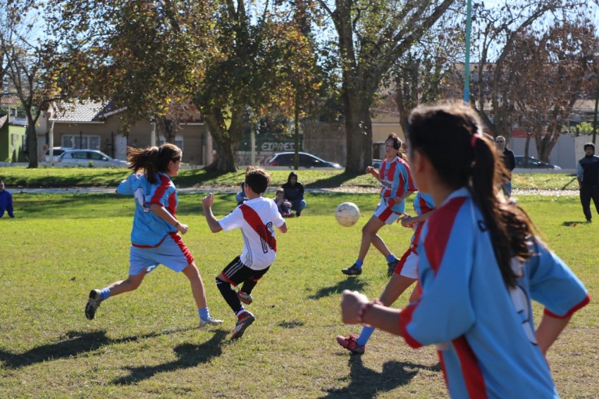 Divisiones infantiles tuvieron su encuentro futbolstico en el Polidep