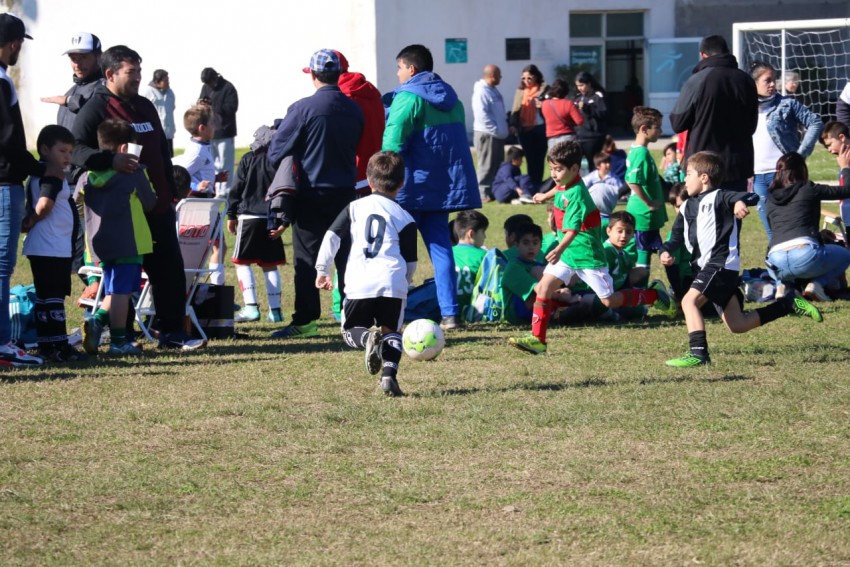 Divisiones infantiles tuvieron su encuentro futbolstico en el Polidep