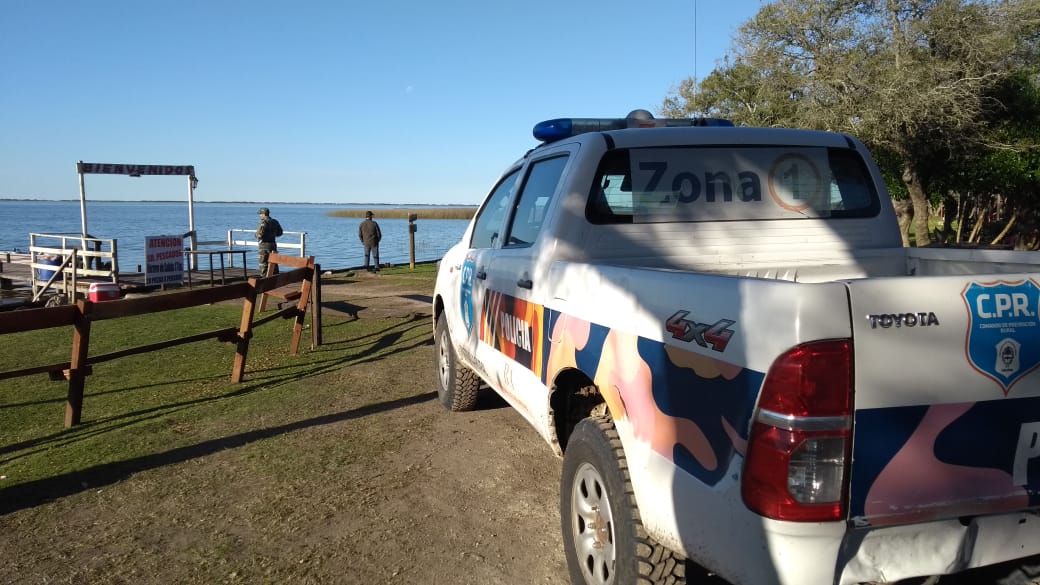 Control de cuota permitida de pesca en espejos de agua