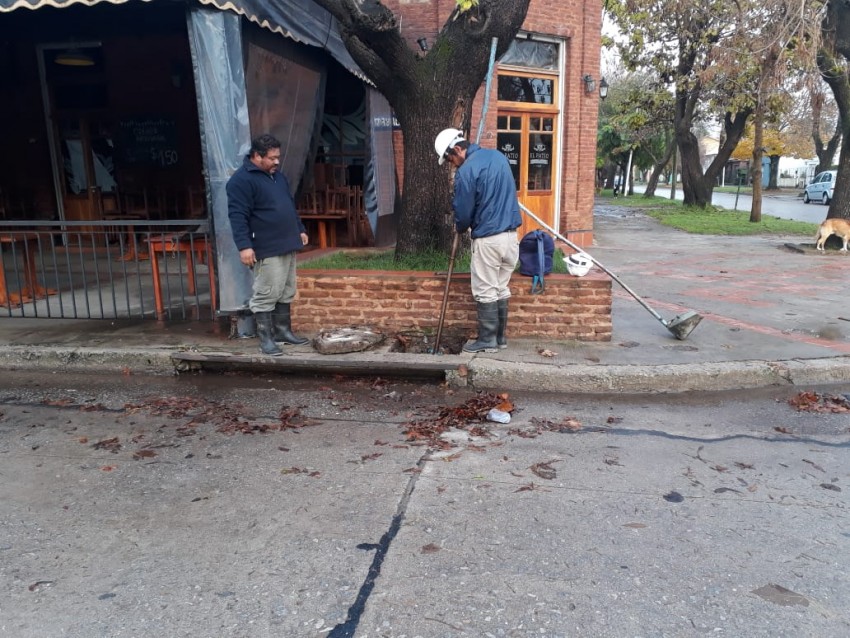 Pese a las intensas lluvias no hubo complicaciones ni evacuados