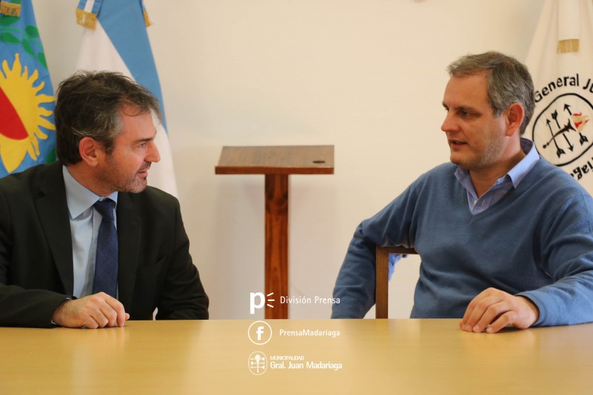 El intendente recibi al Fiscal General de Dolores y al Secretario de 