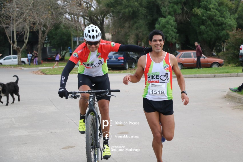 Marotias y Pardo se quedaron con la segunda fecha del Duatln Regional