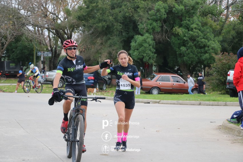 Marotias y Pardo se quedaron con la segunda fecha del Duatln Regional