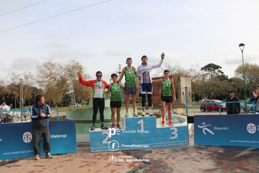 Marotias y Pardo se quedaron con la segunda fecha del Duatln Regional
