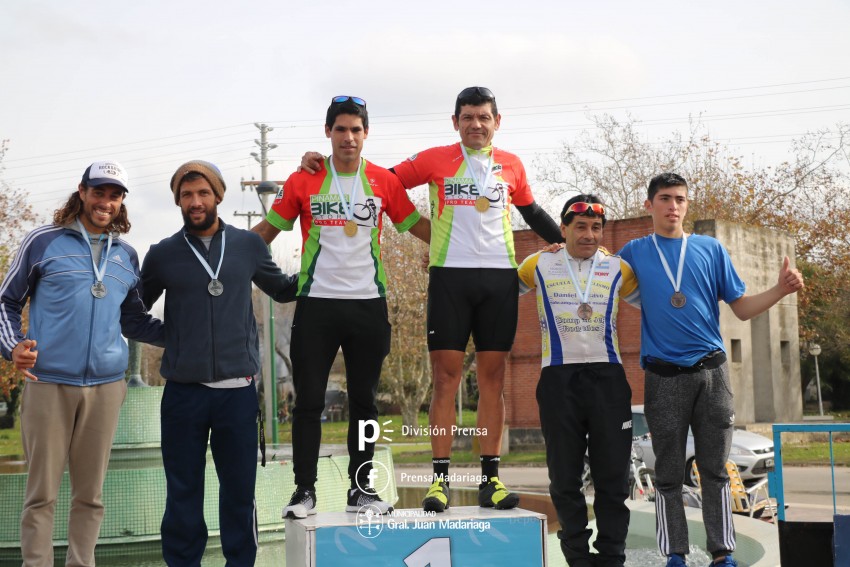 Marotias y Pardo se quedaron con la segunda fecha del Duatln Regional