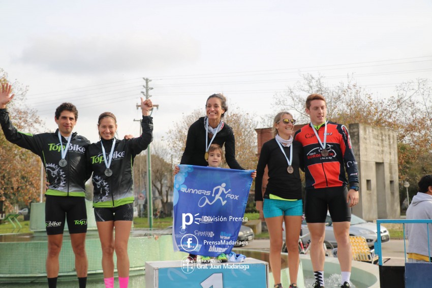 Marotias y Pardo se quedaron con la segunda fecha del Duatln Regional