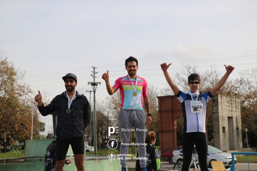 Marotias y Pardo se quedaron con la segunda fecha del Duatln Regional