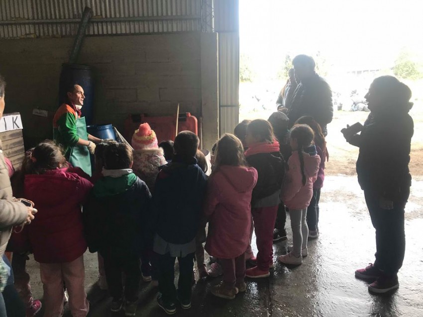 Alumnos visitaron la planta de reciclaje y crece el inters por la pre