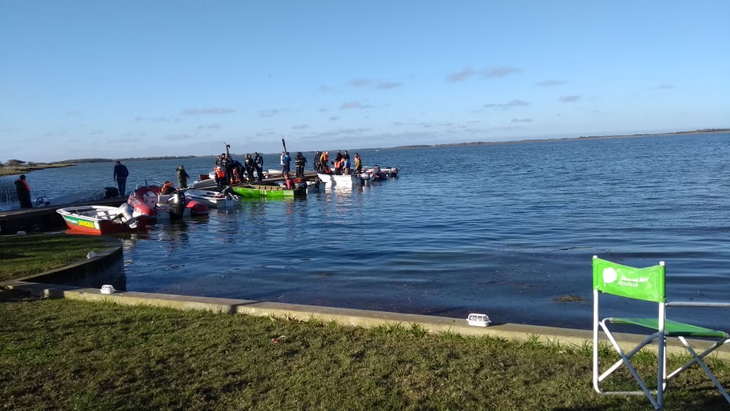 Contina la bsqueda con rastrillajes nocturnos de Prefectura y Defens
