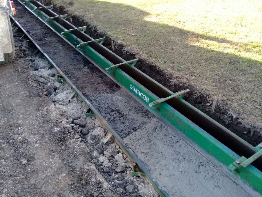 Culminó la segunda etapa de obra del cordón cuneta en el barrio Norte