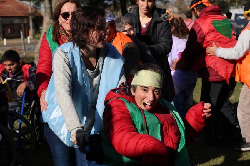 Festejos en el Centro de Da de FAE por el 5to. Aniversario de su aper