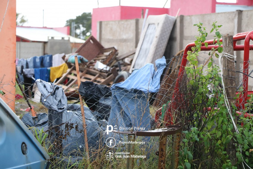 Retiraron del barrio 