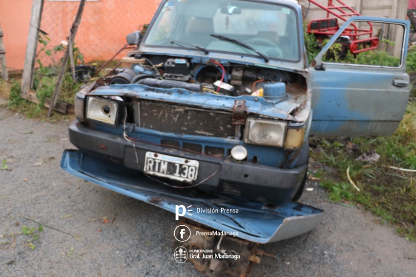 Retiraron del barrio 