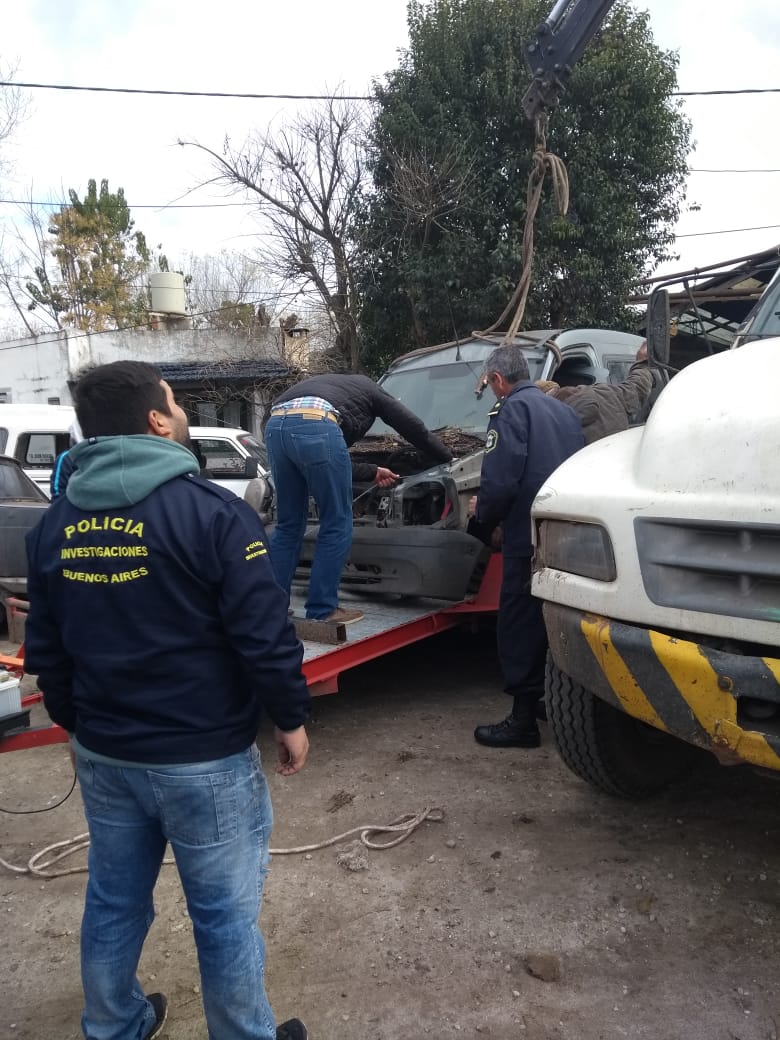Procedimiento en un desarmadero que tena ms de 500 piezas y vehculo