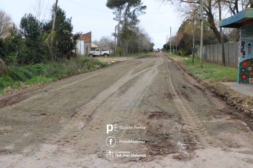 Rellenaron y repararon dos calles del barrio Quintanilla