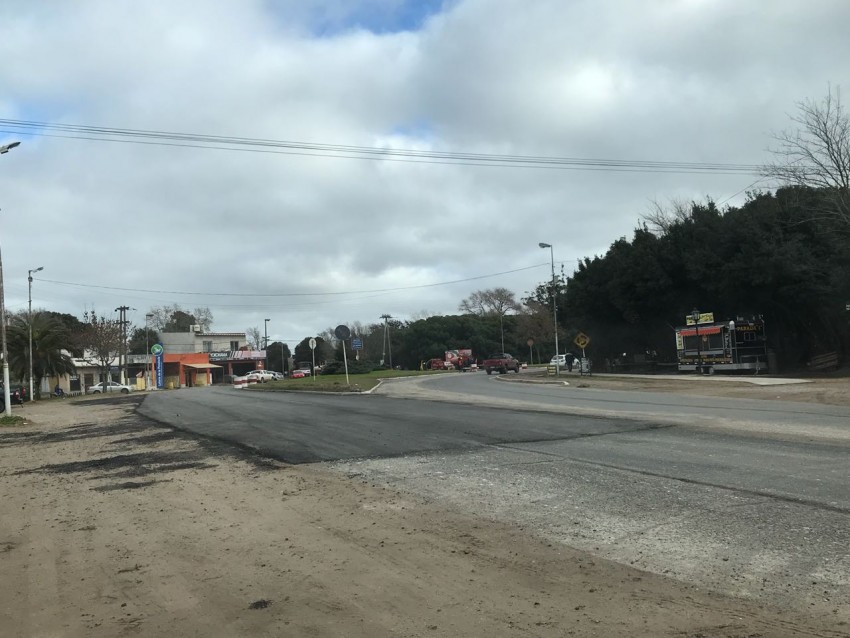 Repavimentan el derivador Meln Gil y hay desvi de trnsito en el lug