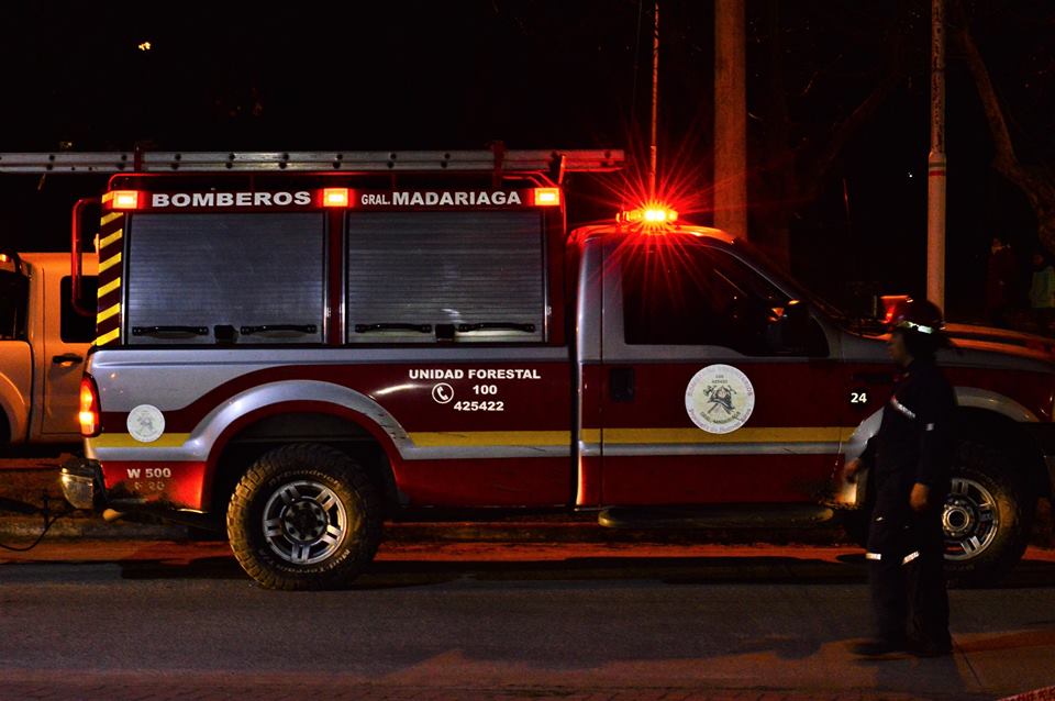 Bomberos realizaron su muestra de bsqueda y rescate