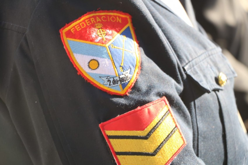 El desfile de gala de los Bomberos Voluntarios en fotos