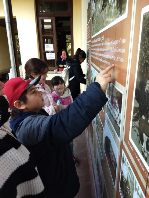 Los chicos jugaron a la bsqueda del tesoro en el Histrico del Tuy