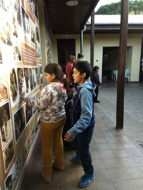 Los chicos jugaron a la bsqueda del tesoro en el Histrico del Tuy