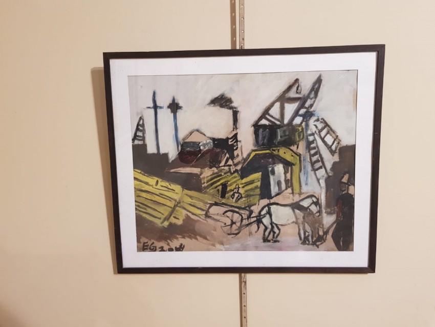 Inaugurarn esta tarde la muestra de leos de Emanuel Gorrini